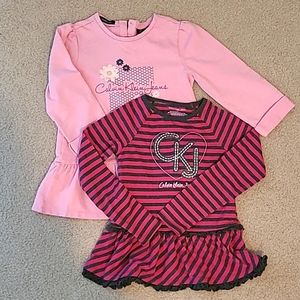 Girls CKJ long sleeve tops size 6X